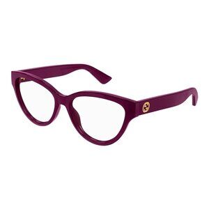 NEW GUCCI GG1581O 003 EYEGLASSES FUCHSIA WOMEN EYEWEAR GUCCI